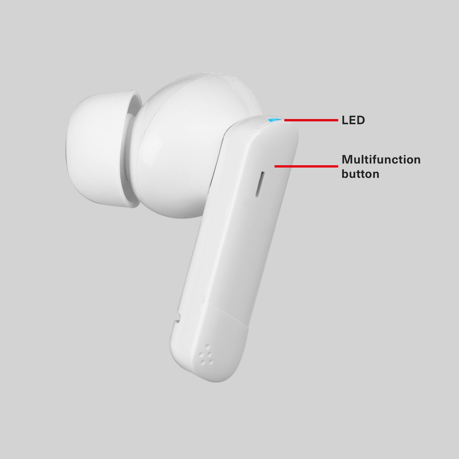 Maks - Auriculares TWS con tecnología de cancelación activa del ruido (ANC)