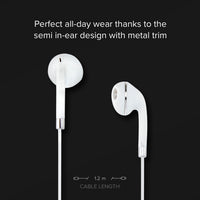 Auriculares Soul con cable, micrófono integrado y conector jack 3,5 mm