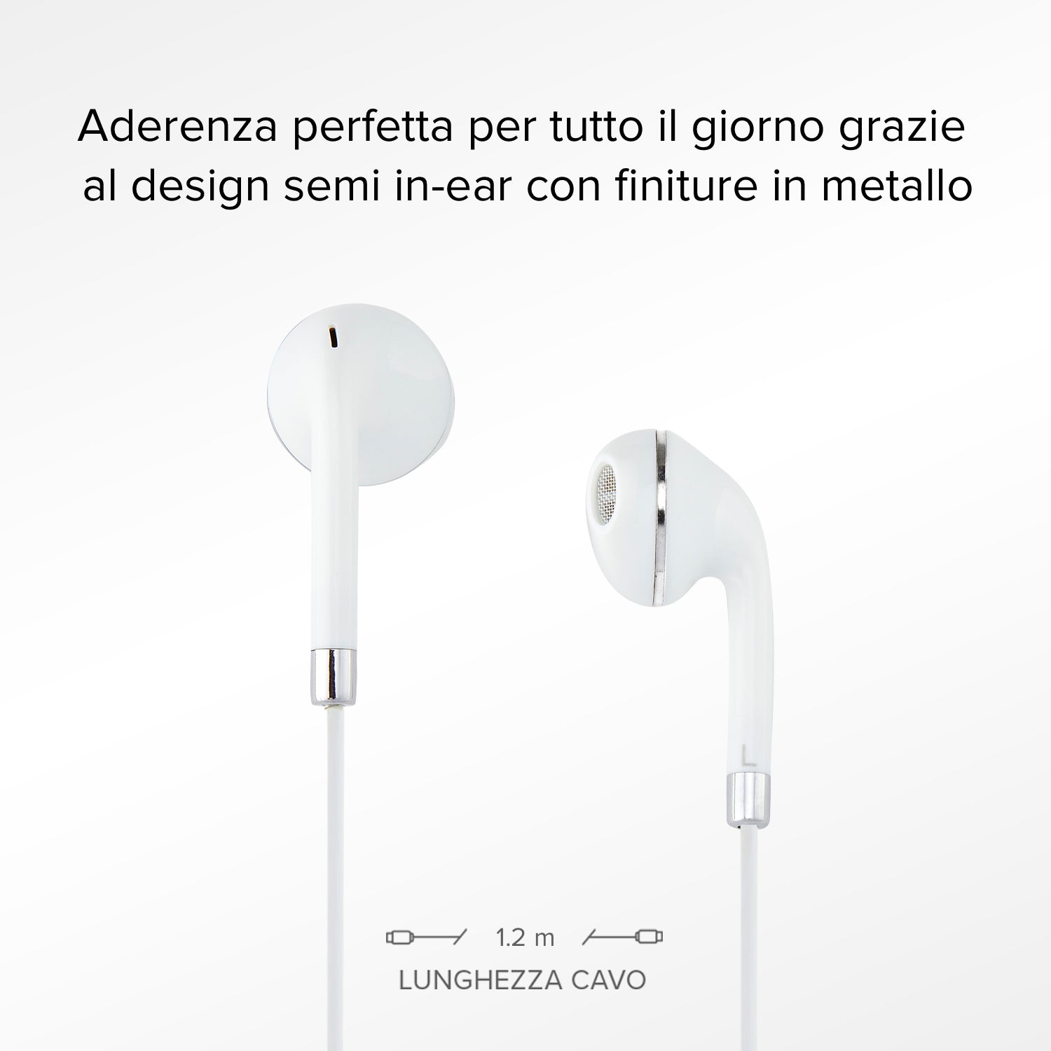 Auriculares Soul con cable, micrófono integrado y conector jack 3,5 mm