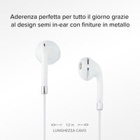 Auriculares Soul con cable, micrófono integrado y conector jack 3,5 mm