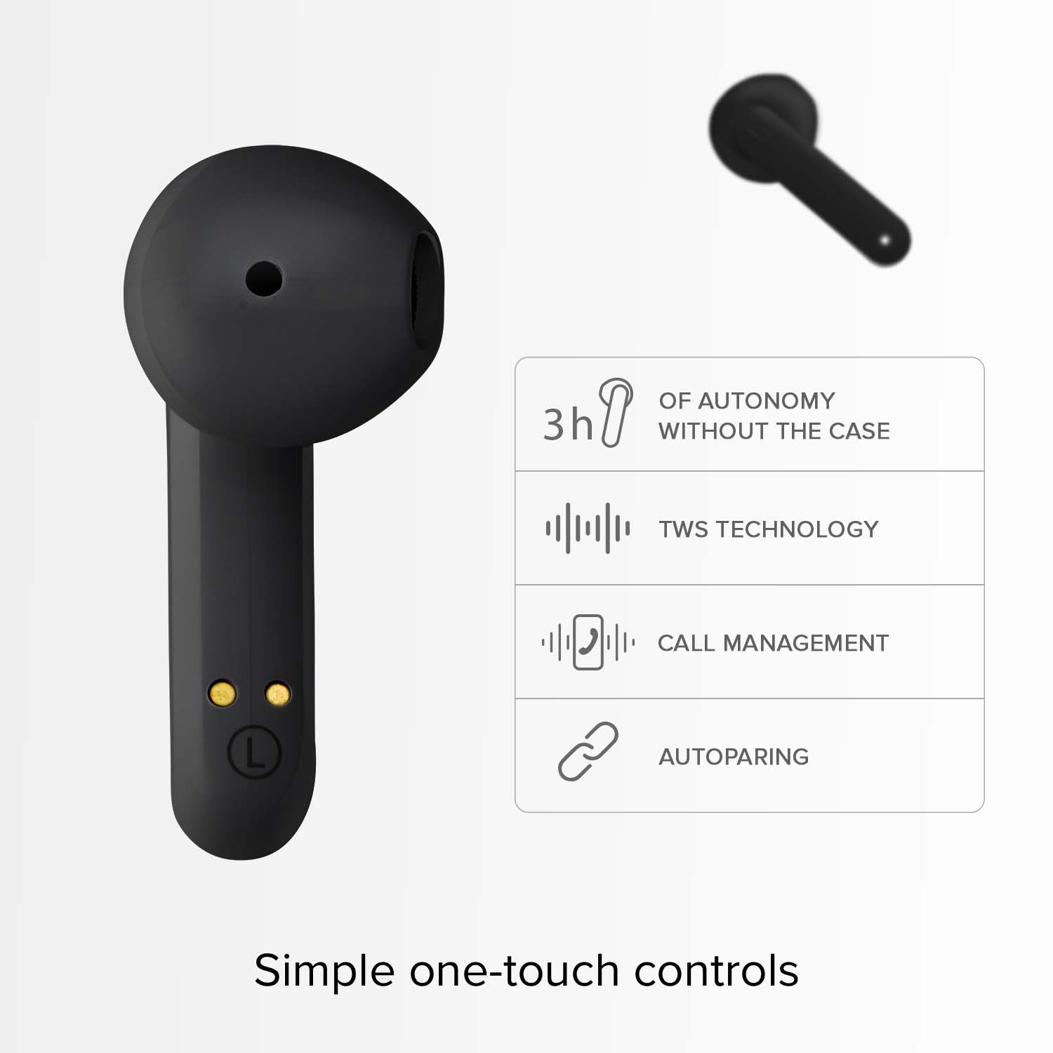Sweet – Auriculares Twin True Wireless Stereo