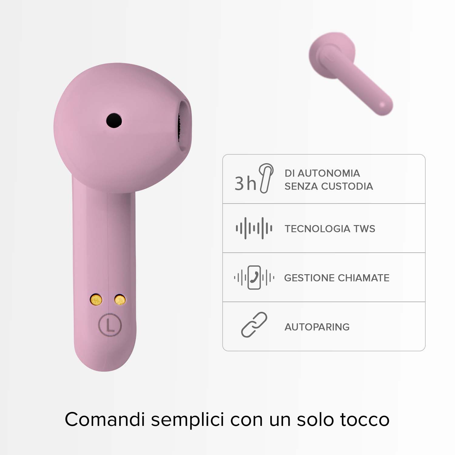 Sweet – Auriculares Twin True Wireless Stereo