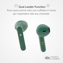 Auriculares TWS Chanè con base de carga de tela